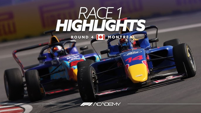 F1 Academy Montreal Race 1 highlights thumbnail
