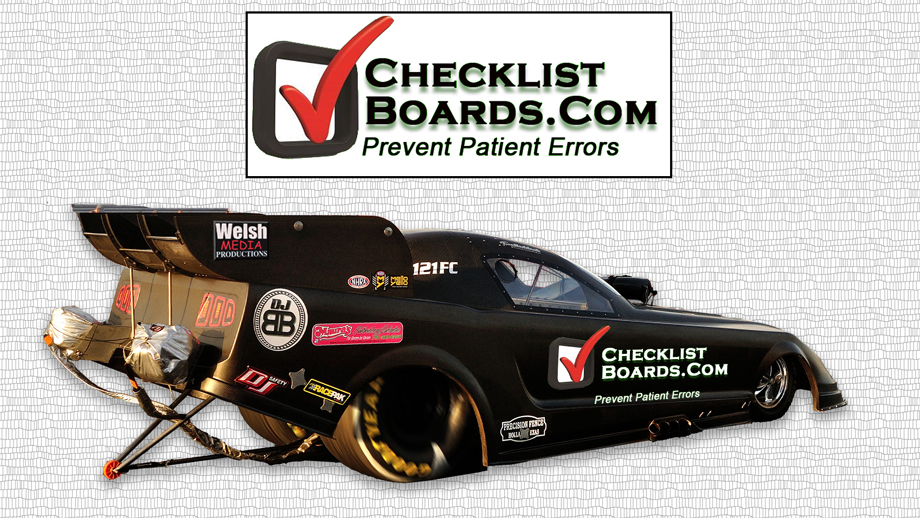 terry haddock partners with checklist boards to promote patient Funny Car’s Terry Haddock Ready to Dominate NHRA Countdown