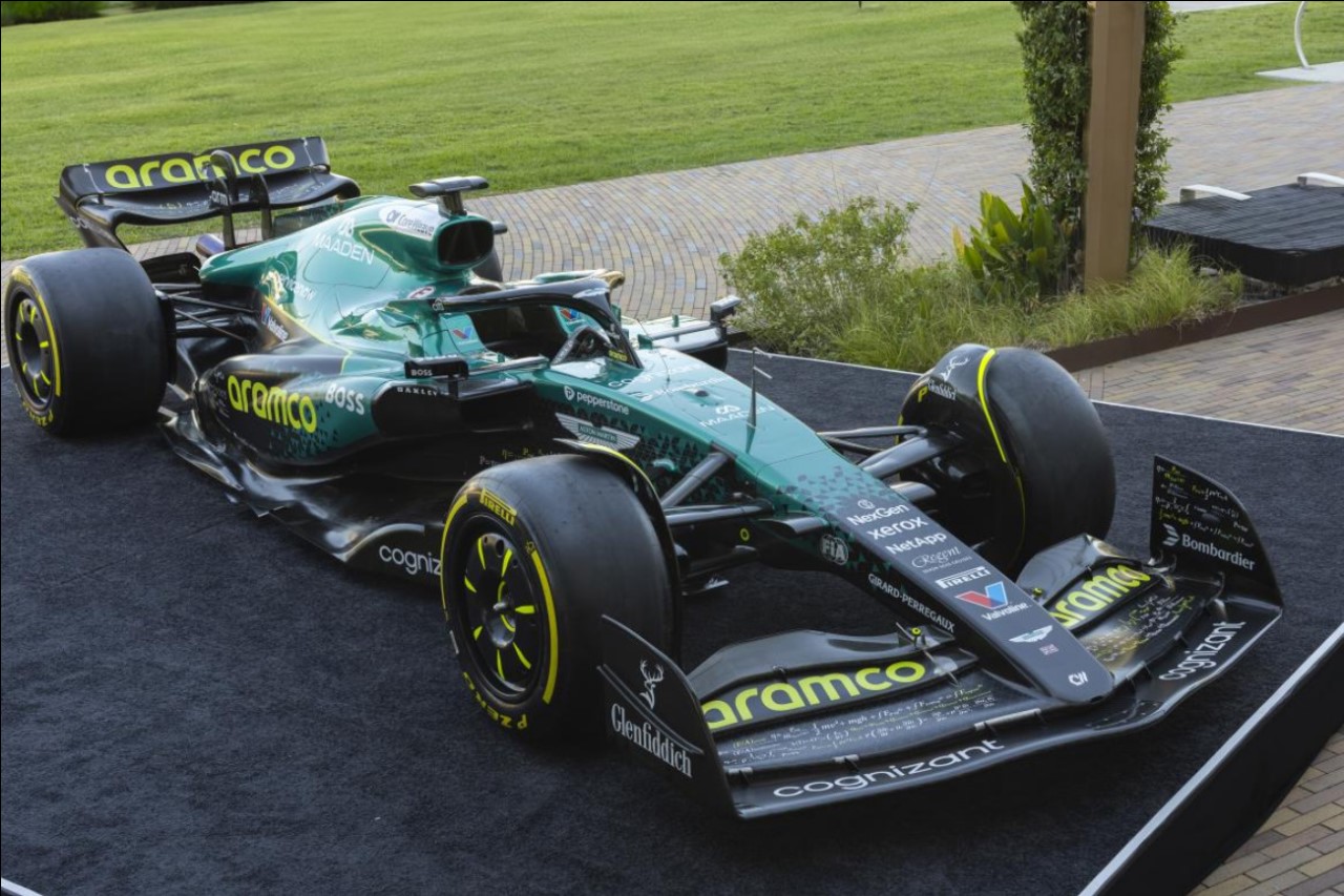 aston martin livery unveiled at united states gp Aston Martin Reveals Exciting US Grand Prix Celebratory Livery Update