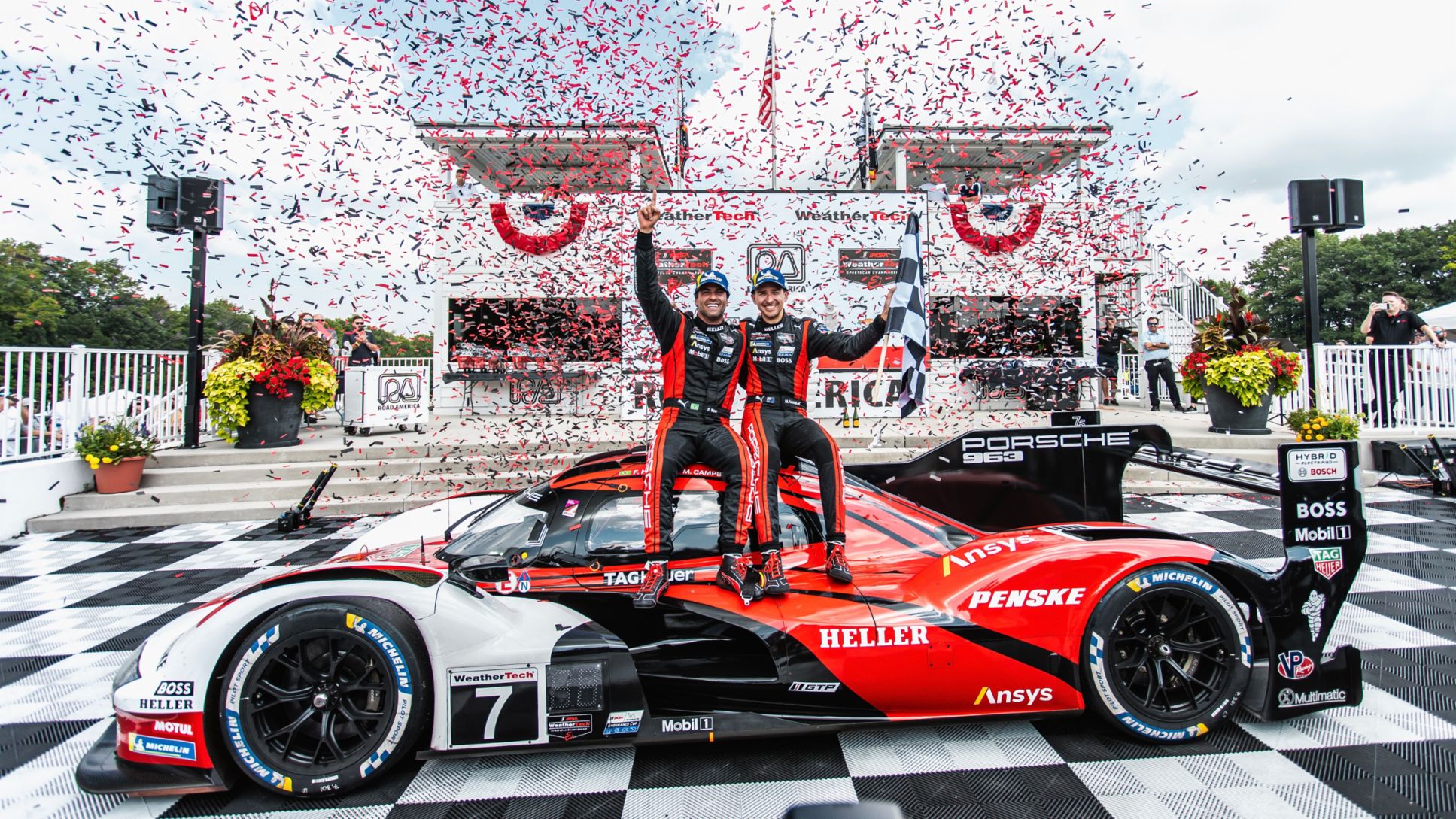 commanding lights to flag victory for the porsche 963 at road Porsche Chief Laudenbach Voices Strong Discontent Over IMSA 2026 Handling