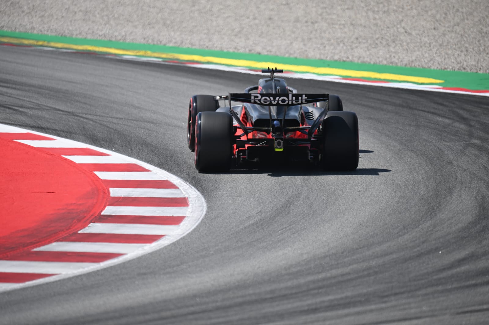 Pit lane action during the Barcelona-Catalunya Grand Prix weekend