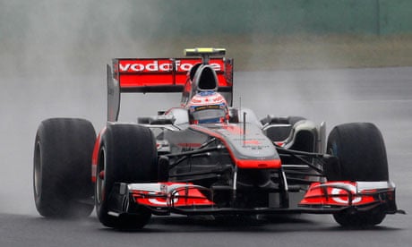 Jenson Button during his McLaren years