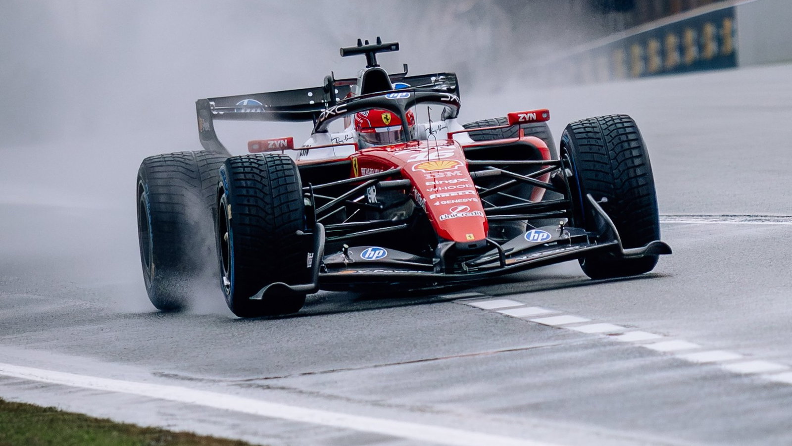 isack hadjar crashes red bull as ferrari joins second day of f1 Charles Leclerc Sparks Ferrari Monaco Hope as Crash Hits FP1