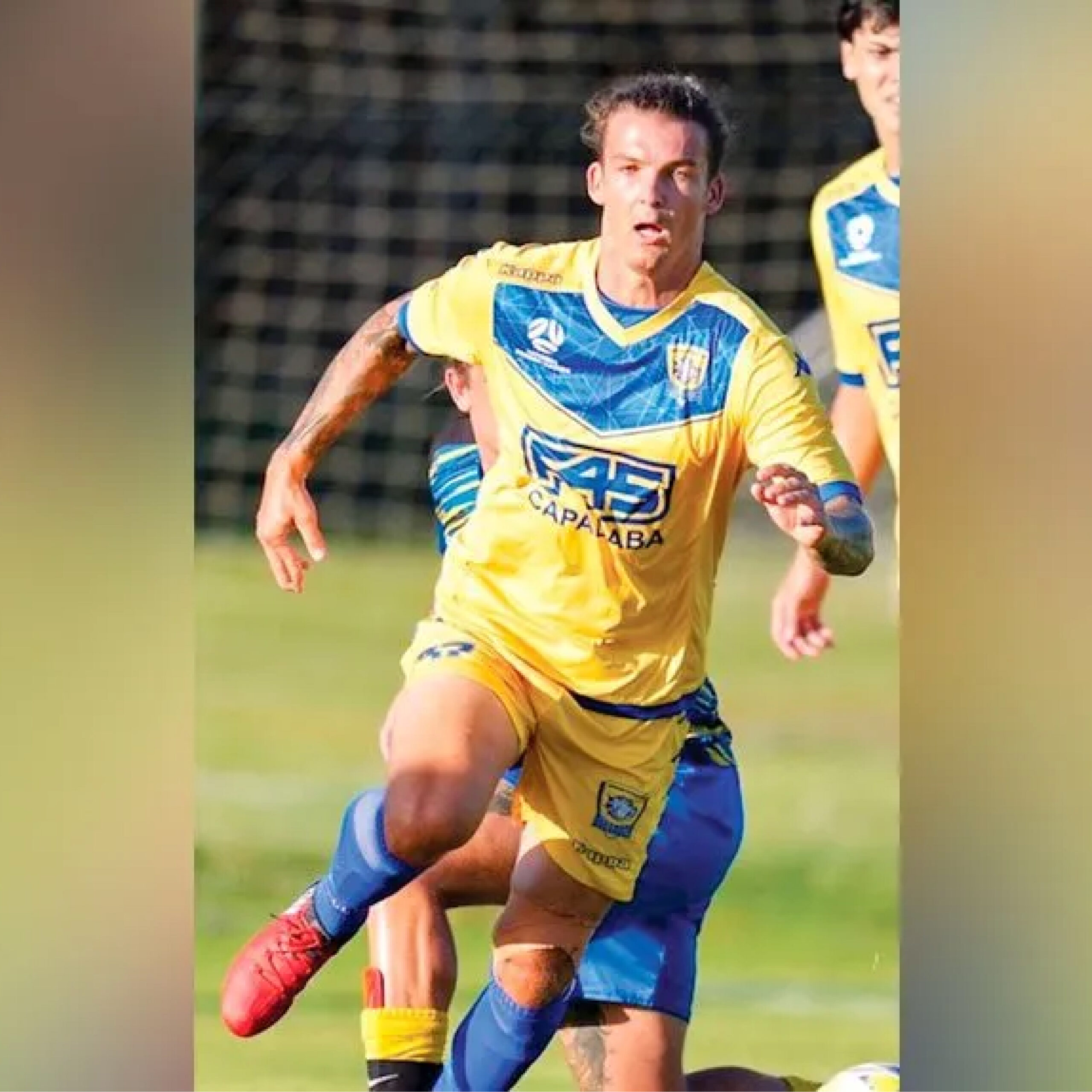 Player Wearing Soccer Jersey scaled Custom Soccer Jersey on Sale, Starting at $35?⚽?