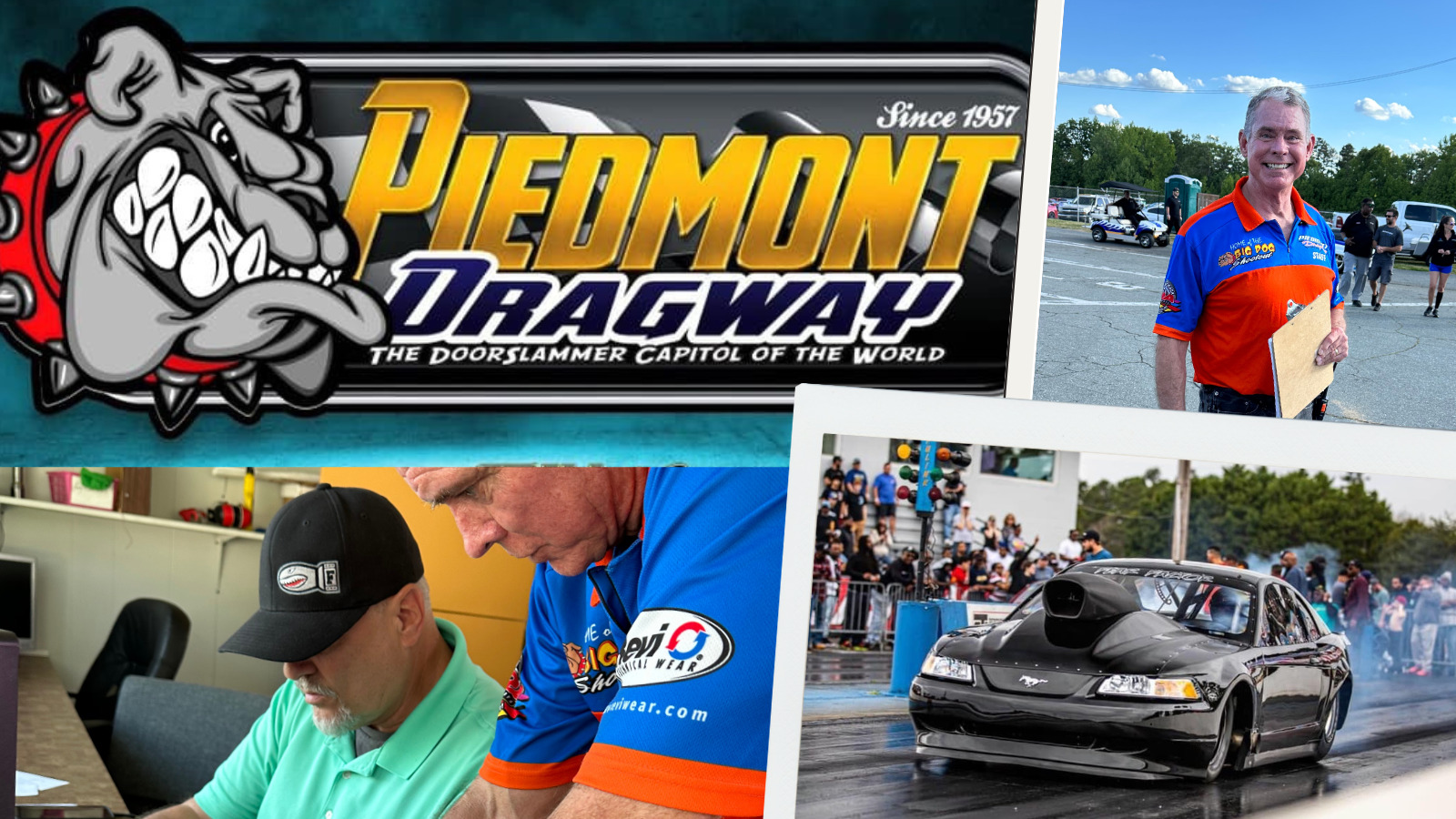 iconic piedmont dragway shifts gears with new management drag Greg Loflin and Terry Ferrell Acquire Piedmont Dragway; Bob Harris Takes Helm