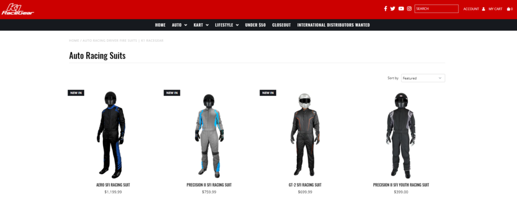 K1 RaceGear Brand