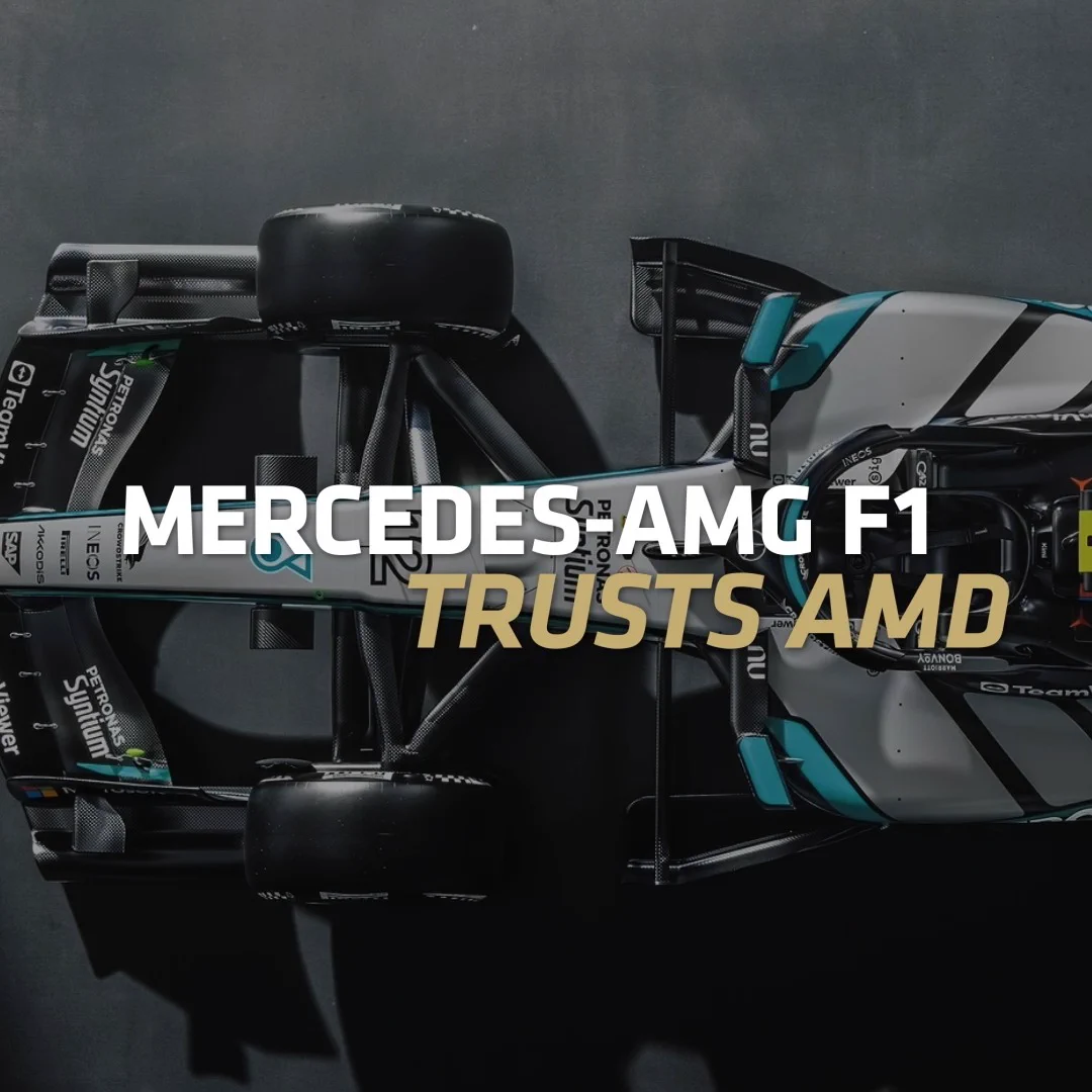 amd on x the mercedesamgf1 team relies on amd to advance data Mercedes Dominates F1 Rivals with Jaw-Dropping Stats in Official Report