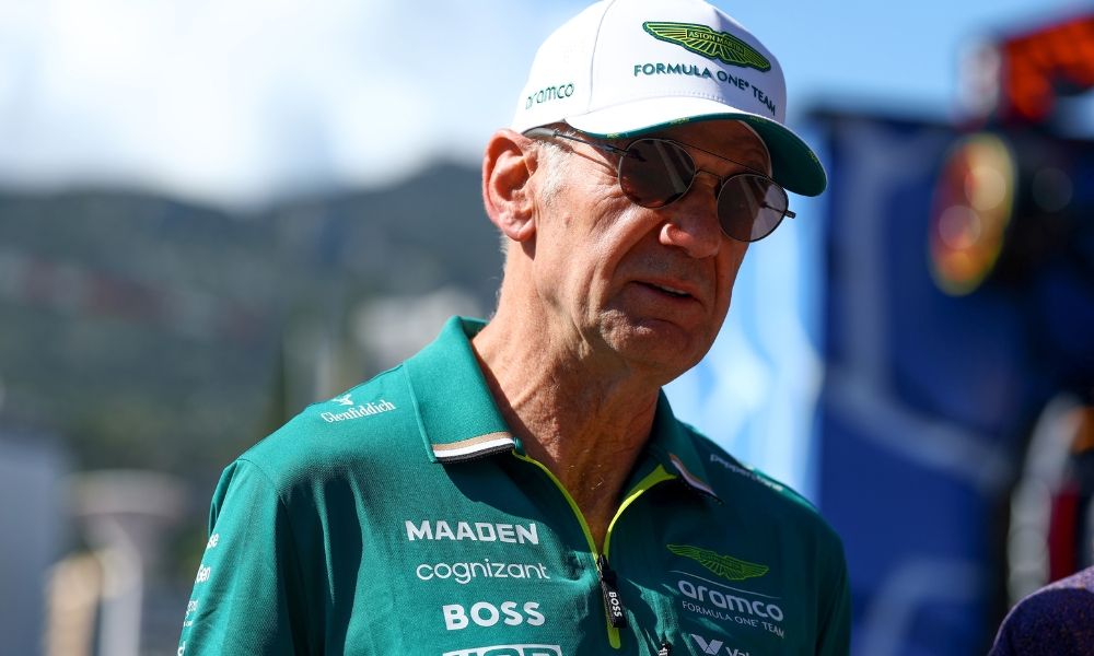 Adrian Newey with Aston Martin during the 2026 F1 season