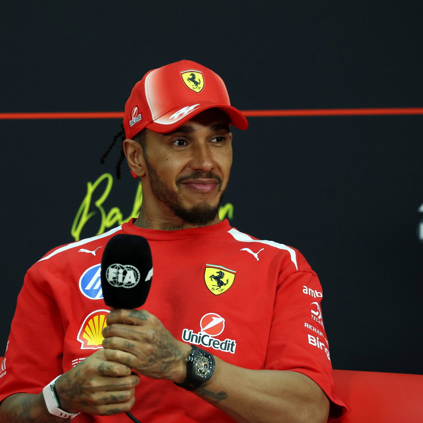 lewis hamilton makes casino joke after ferrari tyre disaster at f1 Lewis Hamilton Reveals Why He Won’t Take the Ferrari ‘Casino’ Risk