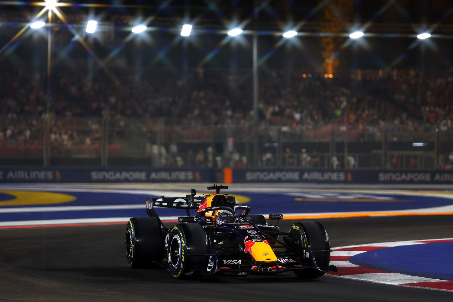 f1 news verstappen wins pole for singapore gp sprint race Verstappen Claims Thrilling Singapore Sprint Pole Over Old-Spec Mercedes