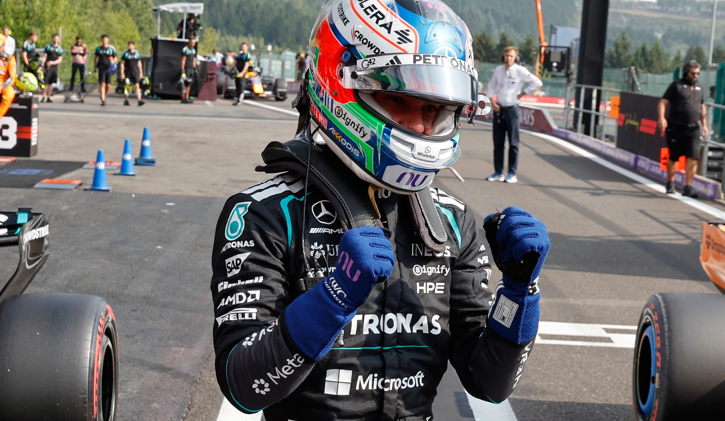 kimi antonelli beats red bulls team effort to qualify on pole for Can Red Bull Truly Challenge for Wins Everywhere? 'Matching Mercedes Is Tough'