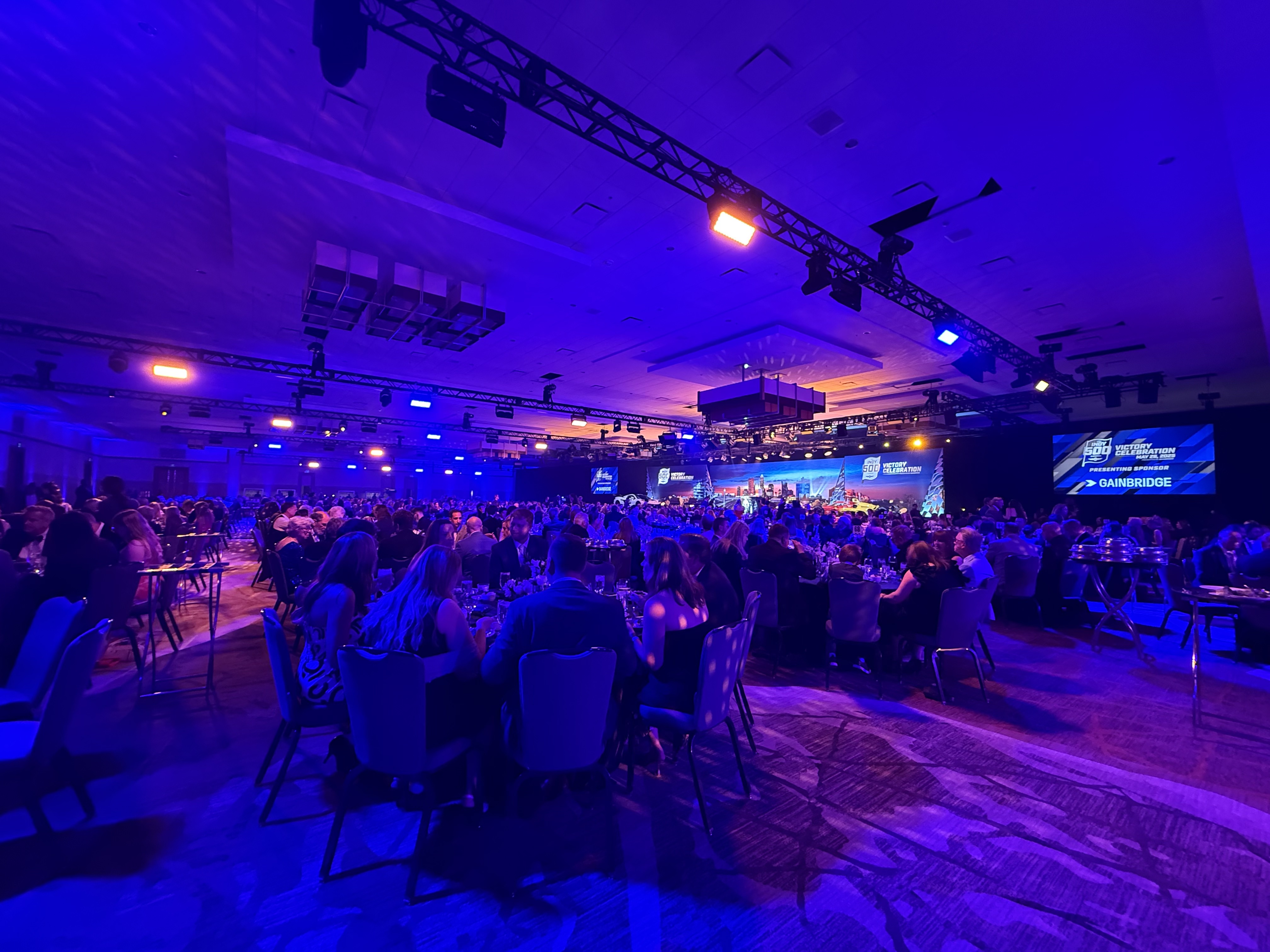 Indy 500 Victory Banquet celebration