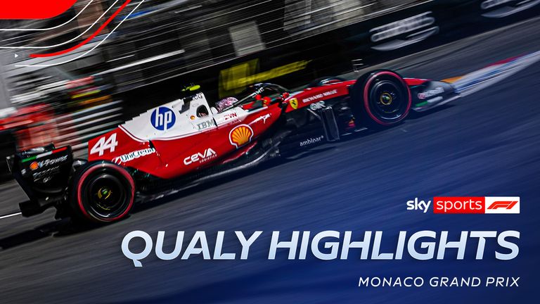 Max Verstappen attacks qualifying laps around Monaco, 2026