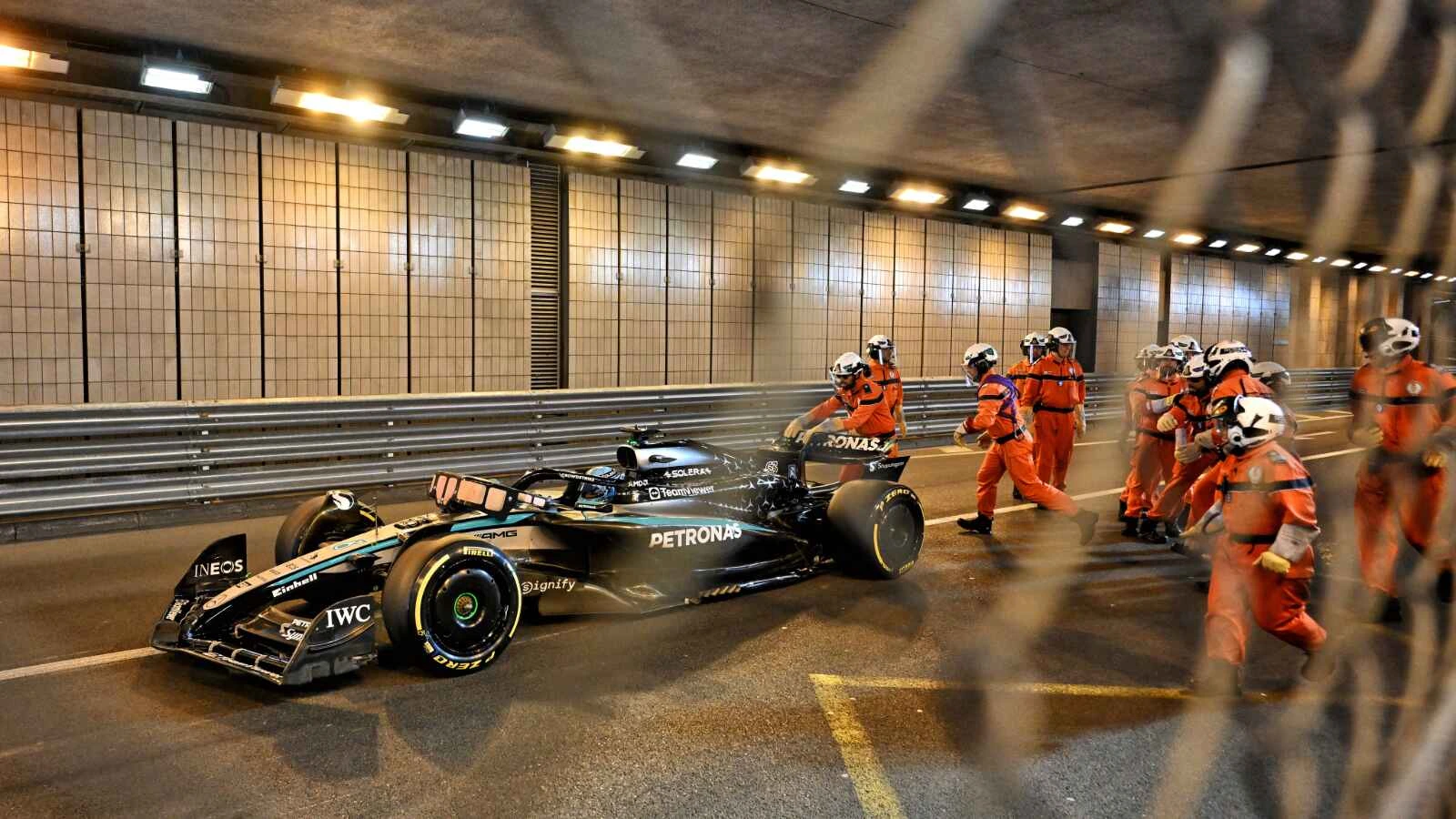 george russell explains qualifying issue thats put monaco f1 gp Russell Struggles to Find Pace in Monaco Qualifying