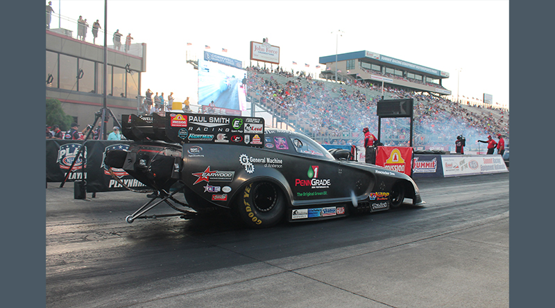 Joe Morrison Thrills Norwalk Crowd with Racing and Fan Interaction 2 Joe Morrison competes at Norwalk in the Herzhauser Funny Car