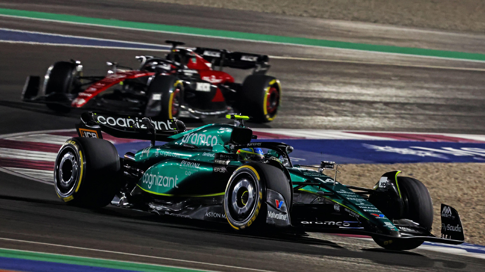 fia dish out fernando alonso punishment after unsafe qatar gp Aston Martin Penalized for Dangerous Fernando Alonso Mistake