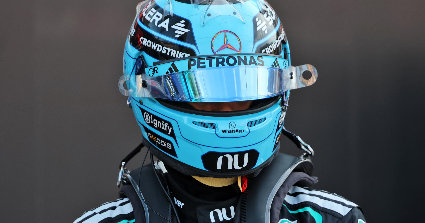 a new approach for george this weekend the title is practically George Russell Stays Calm as F1 Title Chances Take a Hit