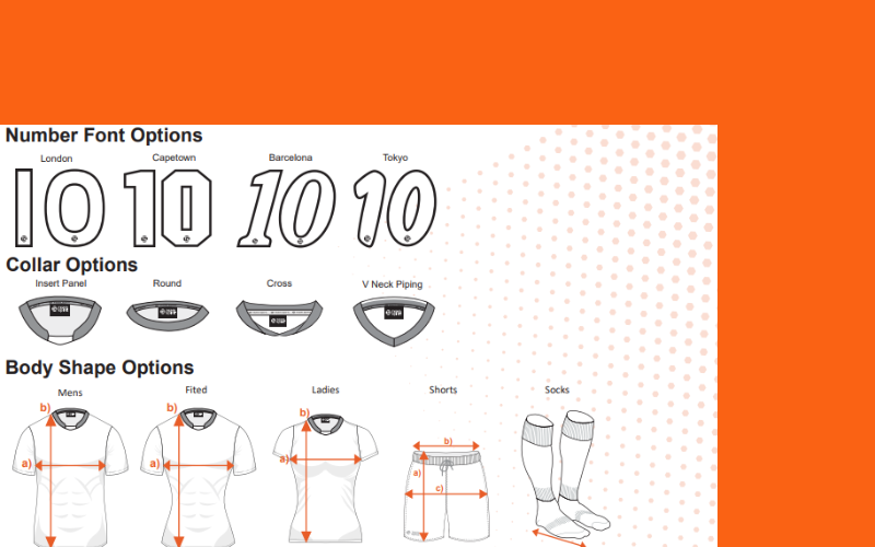 Jersey Size Guide