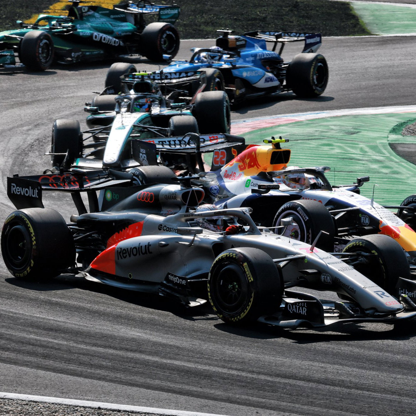 audi challenges fia decision not to penalise yuki tsunoda at f1 Audi Under Fire with Dual Investigations After US GP Practice Trouble