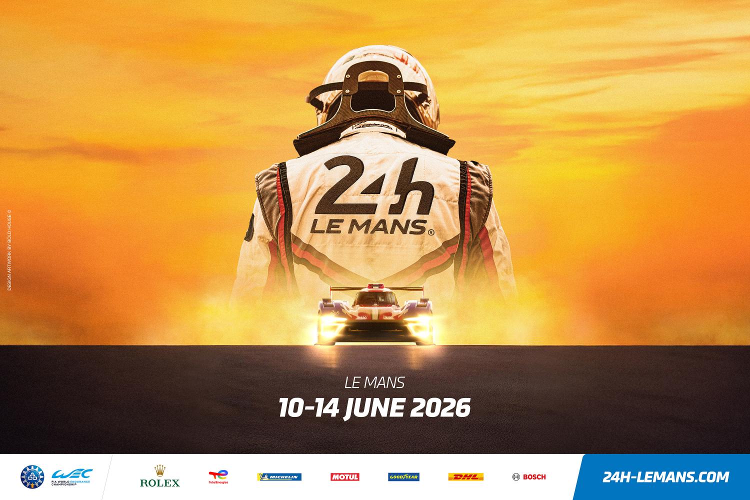 Teams prepare on the grid for the 2026 24 Hours of Le Mans