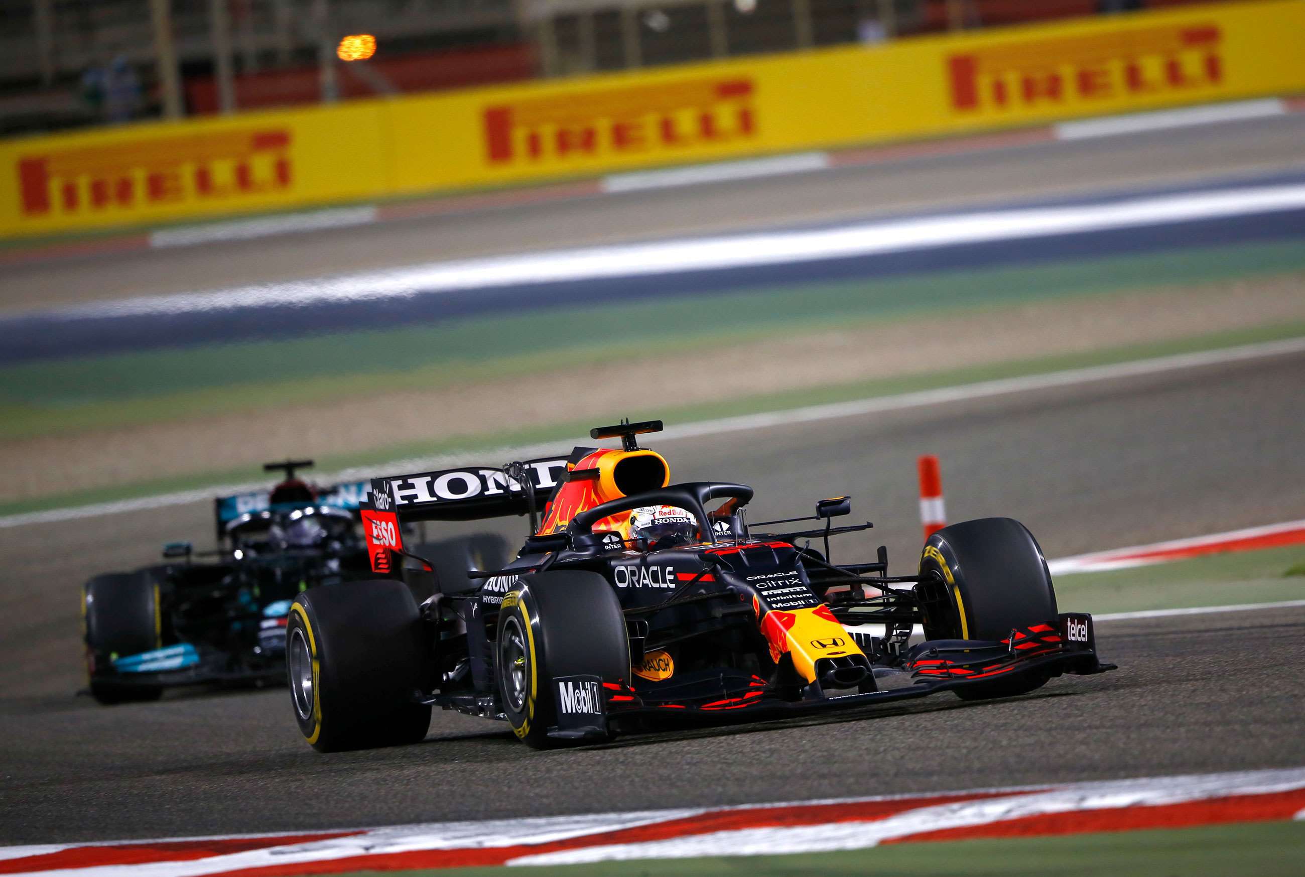 Red Bull vs Mercedes battle during the 2021 French Grand Prix