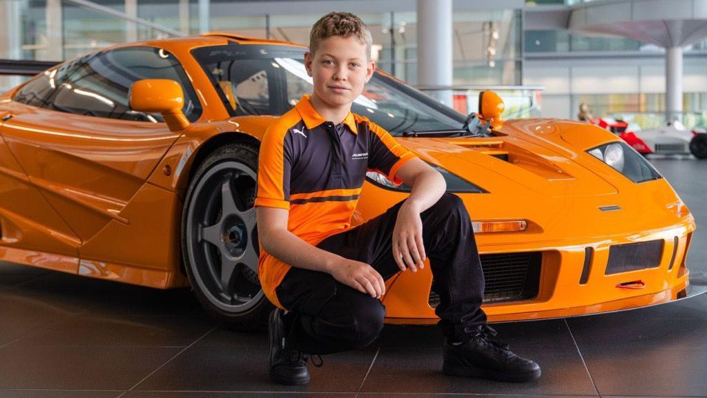 mclaren sign 11 year old harry williams as the latest member of McLaren Lands Crucial Signing to Boost F1 Car Development