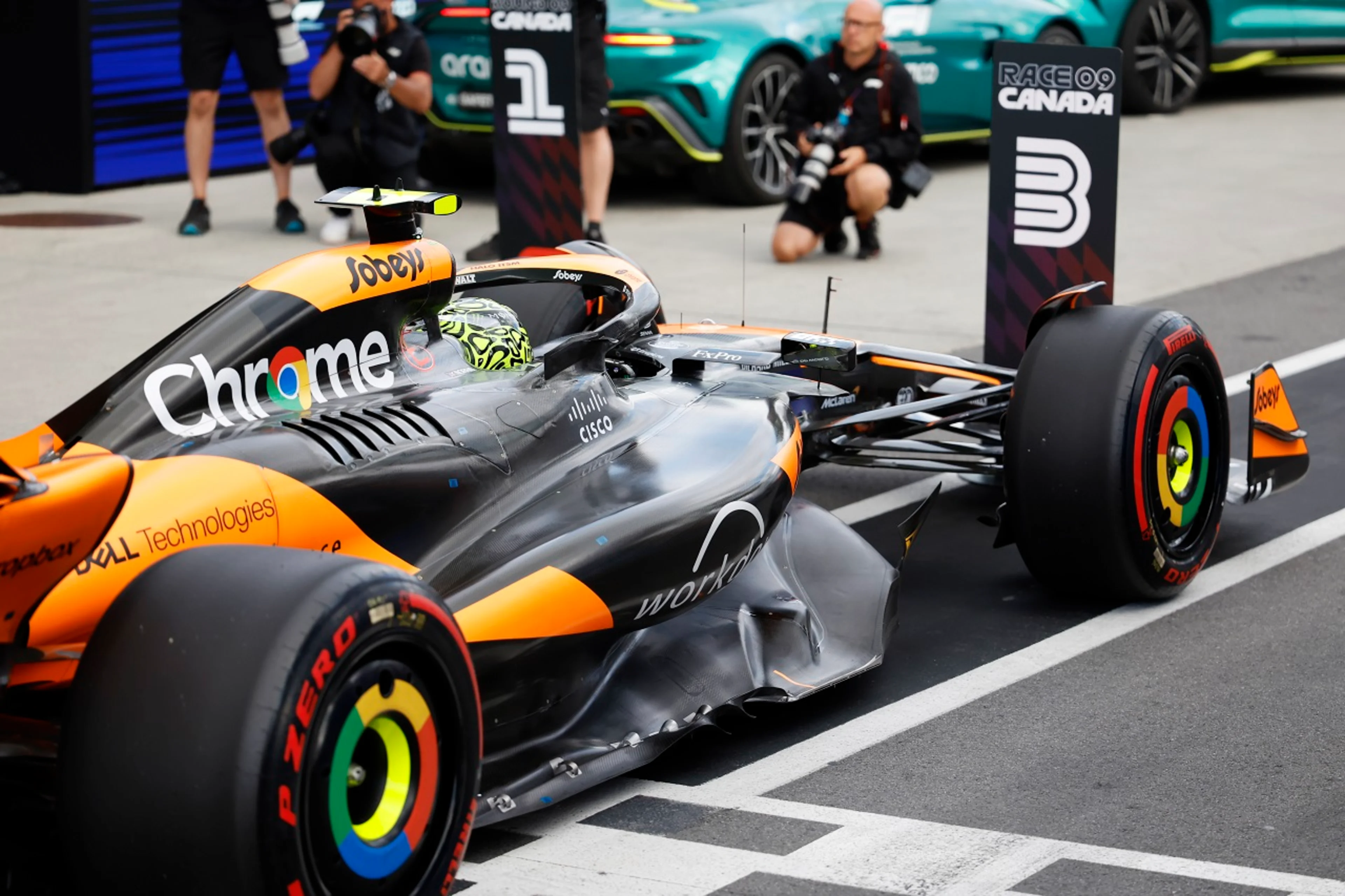 McLaren Admits It ‘Made Its Own Luck’ in Tough Canadian GP 3 McLaren qualifying pace at Circuit Gilles Villeneuve