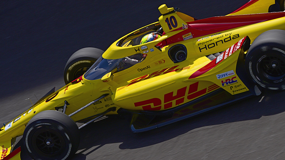 Alex Palou Builds Momentum with Fastest Lap on Indy Opening Day 2 Alex Palou during opening-day practice at Indianapolis Motor Speedway