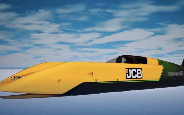Aston Martin F1 Sponsor Gears Up for Epic Land-Speed Record Attempt 2 JCB aims for a hydrogen land speed record at Bonneville