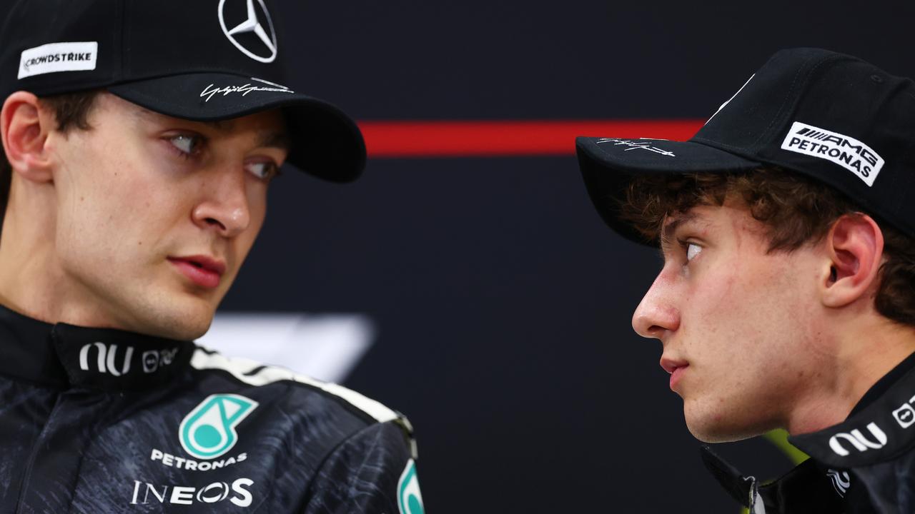 George Russell Delivers Ruthless Verdict in Fierce Kimi Antonelli Duel 2 Kimi Antonelli and George Russell battle during the 2026 Japanese Grand Prix