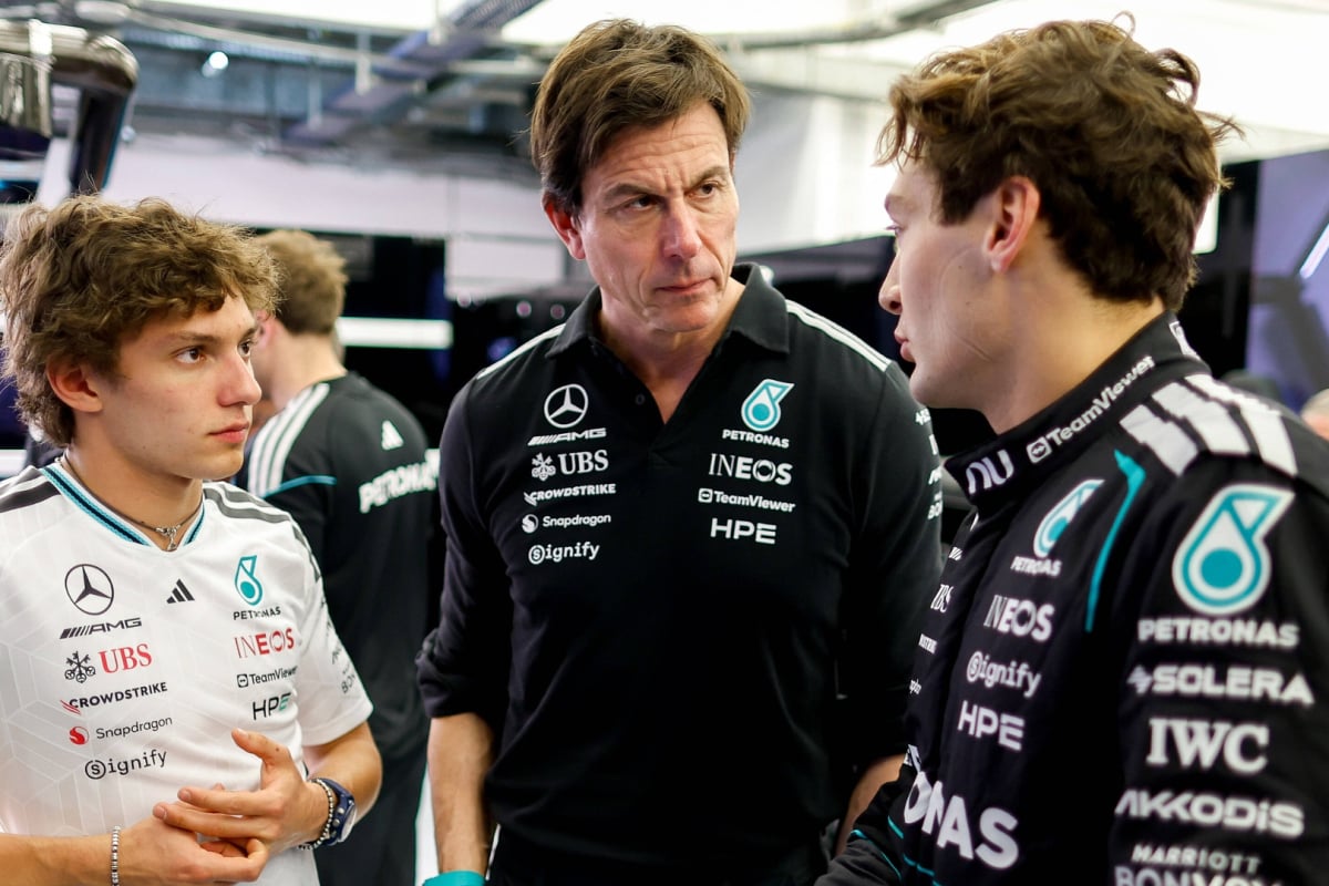 Mercedes ‘Nuke’ Prediction Ignites George Russell-Kimi Antonelli Title Battle 1 f1 miami grand prix george russell and kimi antonelli title fight Mercedes ‘Nuke’ Prediction Ignites George Russell-Kimi Antonelli Title Battle