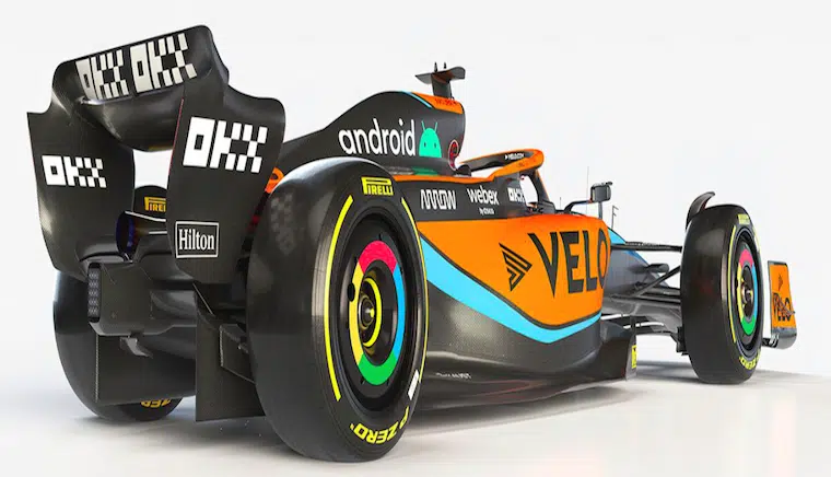 McLaren Secures Powerful New Global Partnership Deal 3 McLaren pit-wall and headset branding during a Grand Prix weekend.