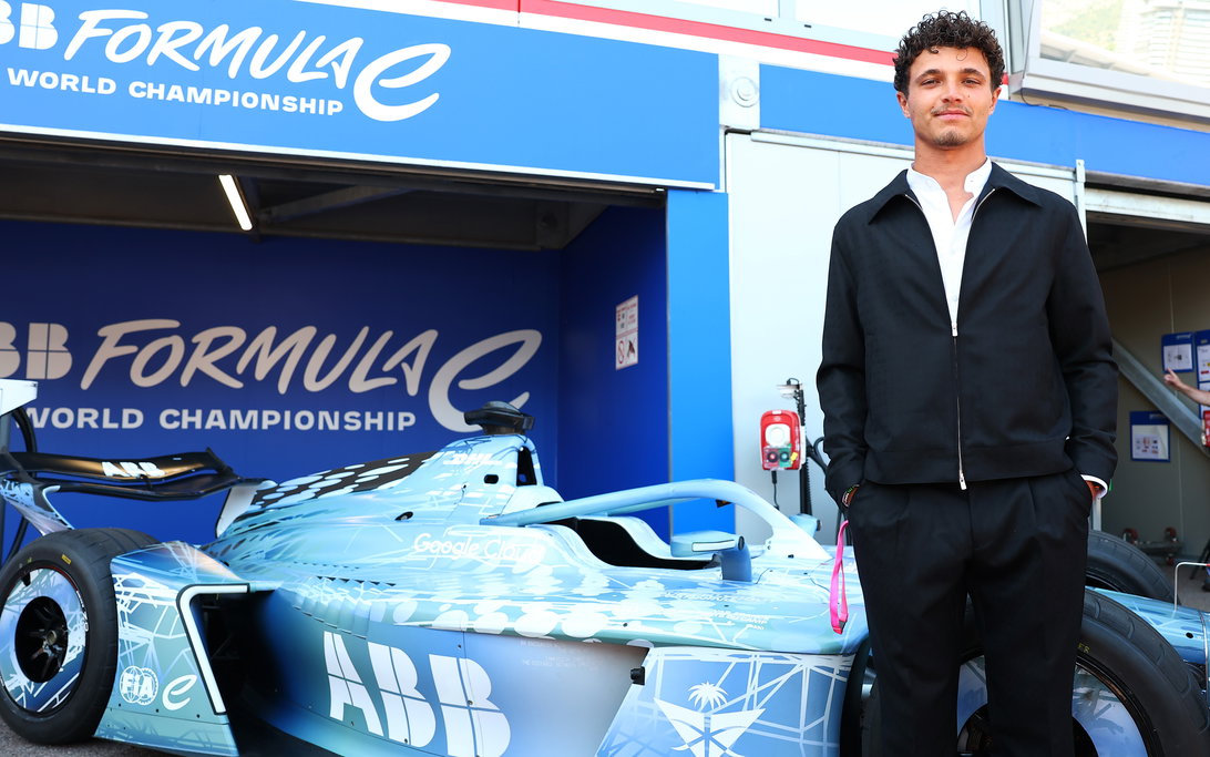 Lando Norris Unveils Exciting Formula E Test Plans 2 Lando Norris attends the Monaco E-Prix amid interest in a future Formula E test