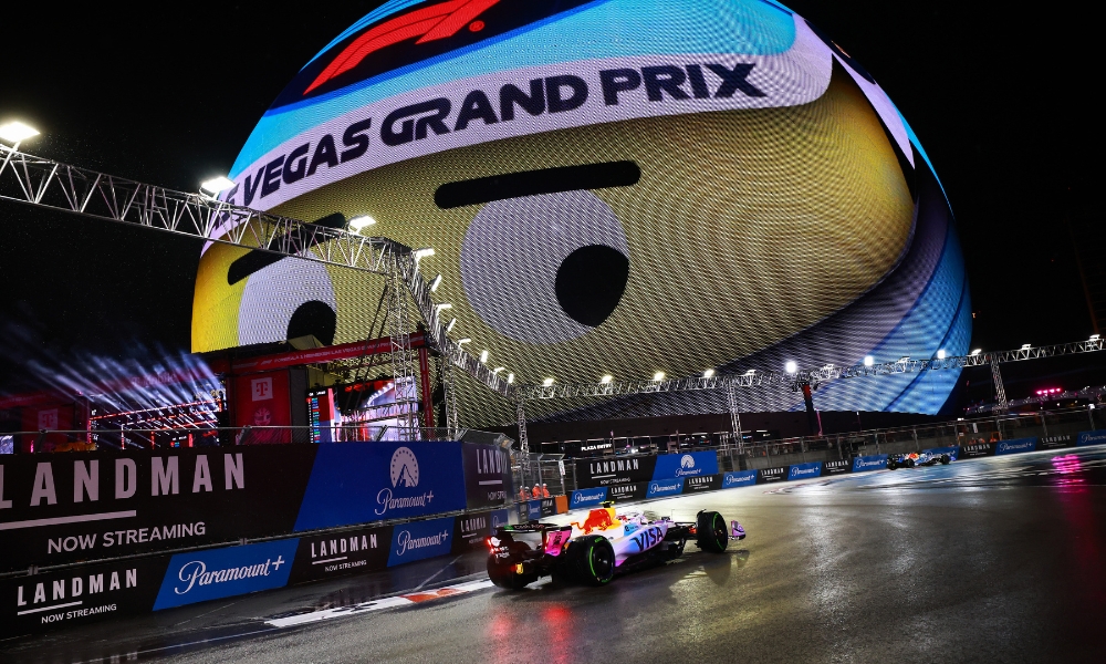 Las Vegas Grand Prix Surpasses Major Milestone Toward F1 Contract Renewal 3 Las Vegas GP paddock and Strip-based circuit during night sessions