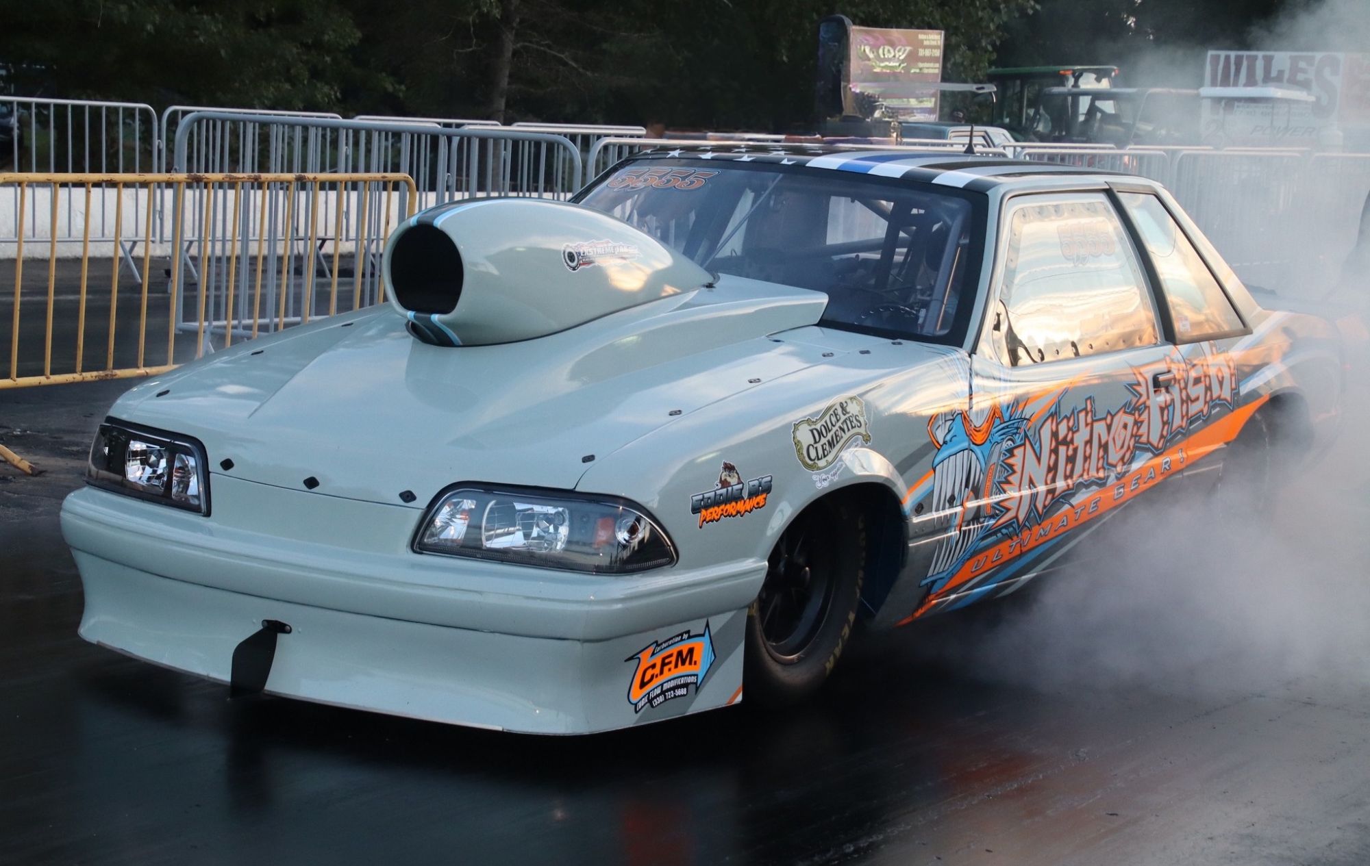 Small Tire Pro Stock Teams Up With Sporthorse Saddlery in New Sponsorship 3 Small Tire Pro Stock paddock and sponsor presence during event coverage