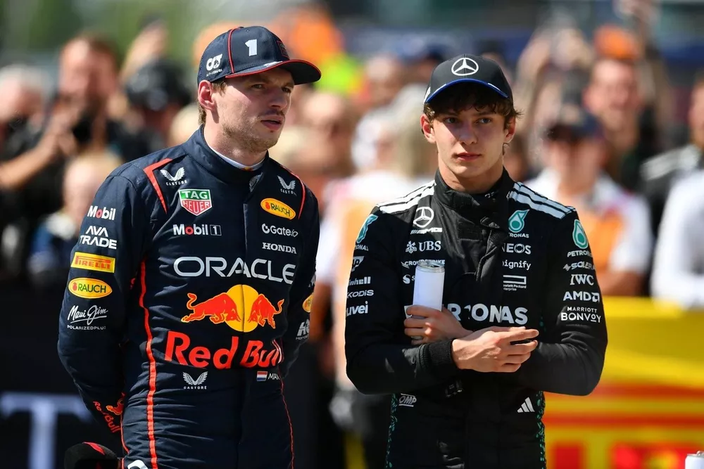 Bortoleto Fires Back: Antonelli and Verstappen Comparisons Are Unjust 1 max verstappen branded dad of the rookies as kimi antonelli and Bortoleto Fires Back: Antonelli and Verstappen Comparisons Are Unjust