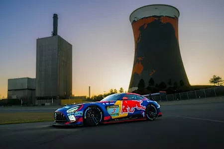 Max Verstappen Scores Vital Point in Nurburgring 24 Hours Debut 2 Max Verstappen’s Nürburgring 24 Hours car and livery on display