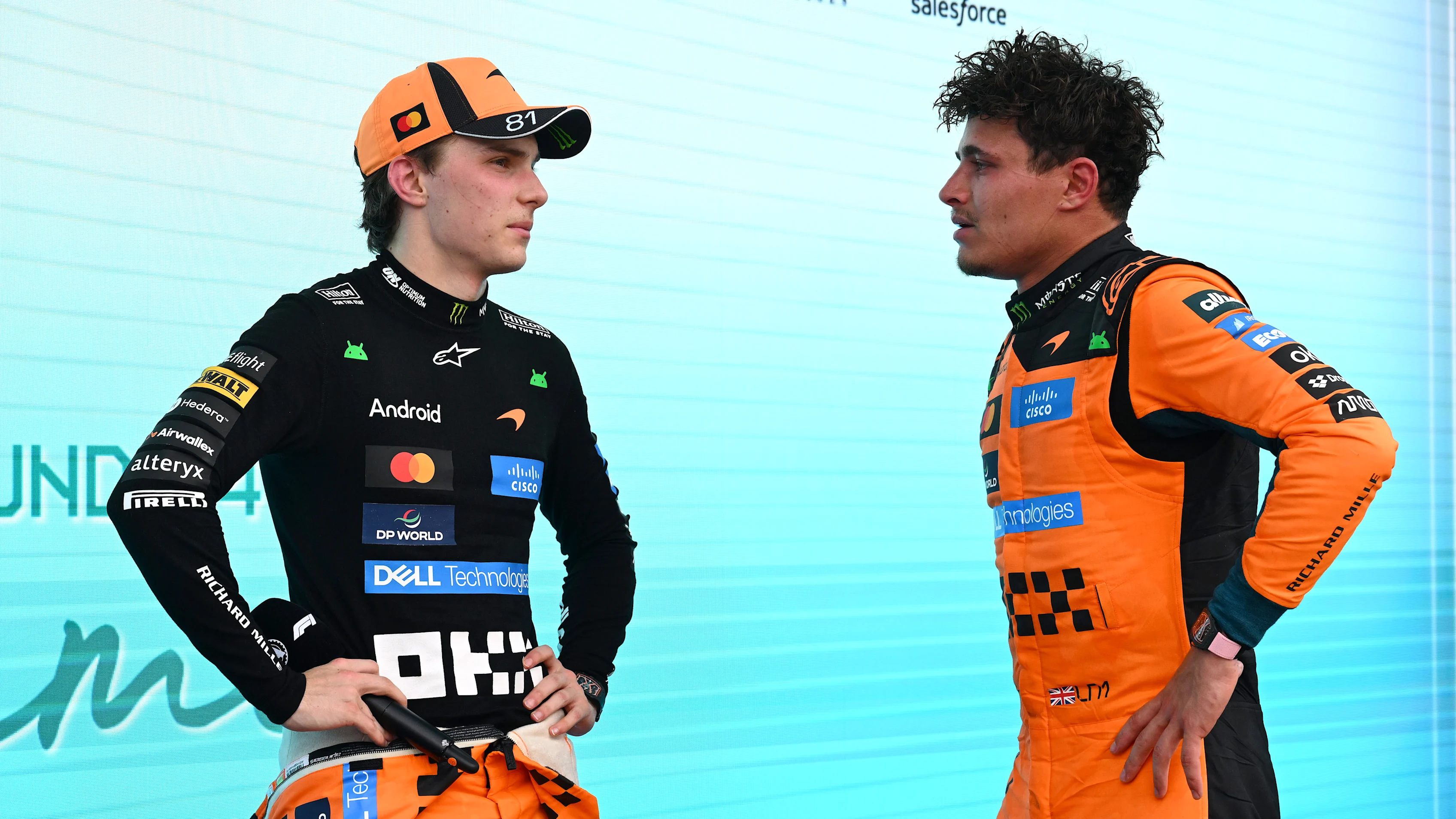 Norris and Piastri Confident as McLaren Unveils Key Upgrades 3 Lando Norris and Oscar Piastri during preparations for Montreal