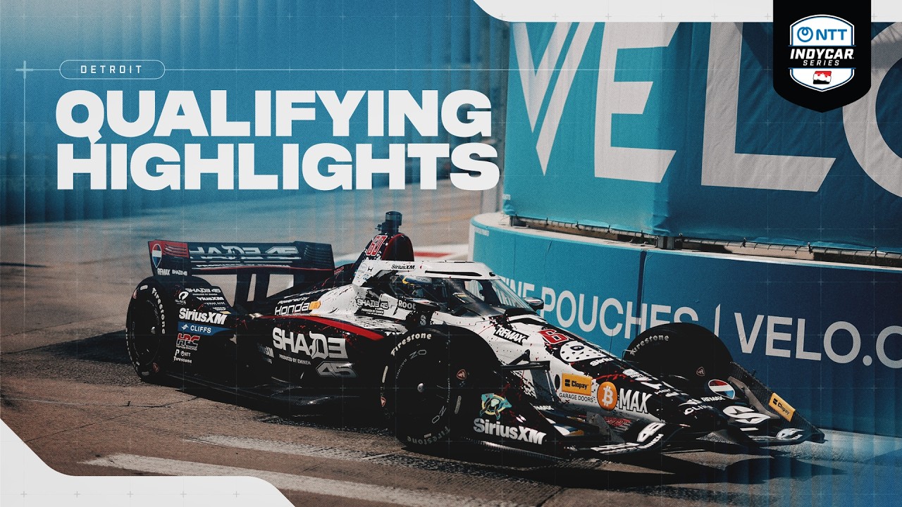 Will Power Shows Strong Progress After Detroit Pole Position Heartbreak 3 Detroit qualifying highlights graphic