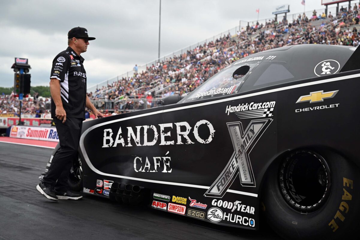 Alexis DeJoria Advances to Norwalk Semifinals After Strong Qualifying 2 Alexis DeJoria during NHRA Norwalk qualifying