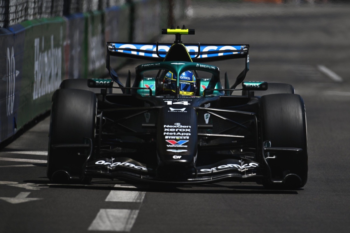 Fernando Alonso Blasts 'Worst Ever' F1 Car in Monaco Showdown 3 Aston Martin AMR F1 car struggles in Monaco as Alonso speaks out