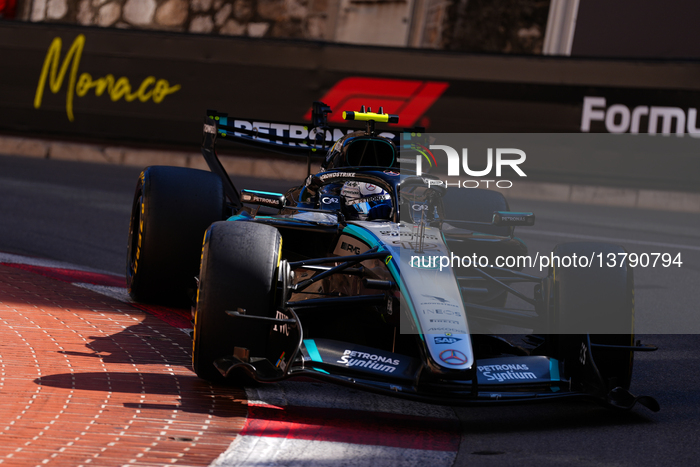 Kimi Antonelli Dominates Monaco Final Practice with Jaw-Dropping Pace 3 Andrea Kimi Antonelli guides the Mercedes-AMG through Monaco’s streets during FP3