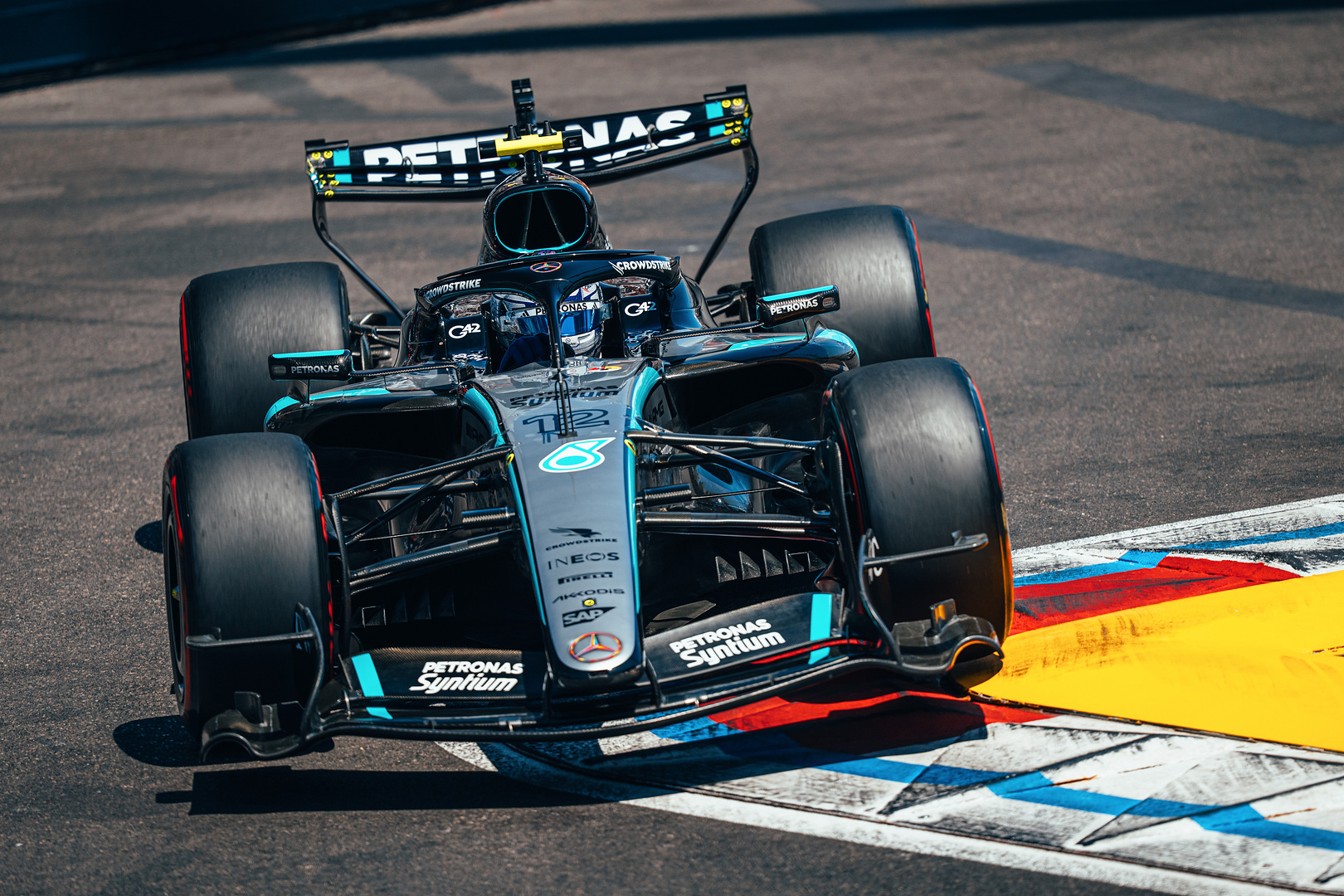 Kimi Antonelli Praises Mercedes’ Clever Monaco Win Surprise 2 Kimi Antonelli driving the Mercedes at the Monaco Grand Prix