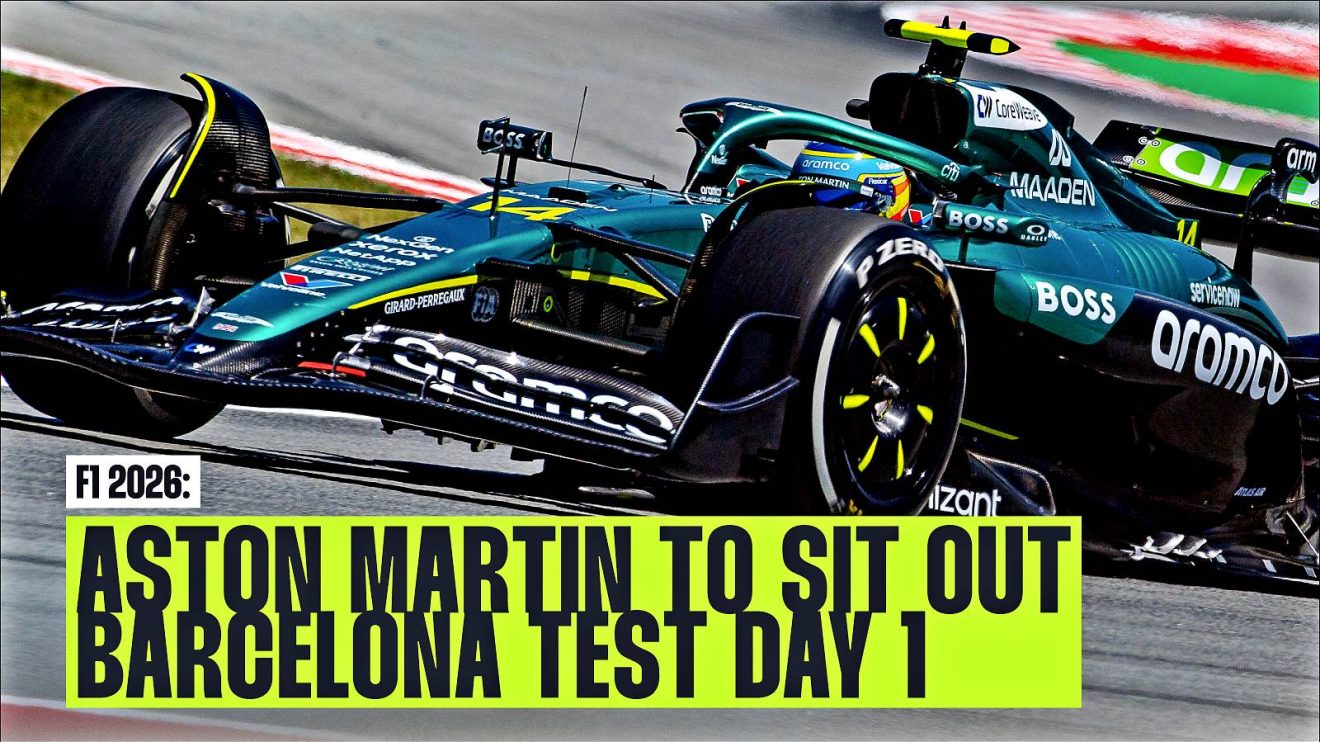 Aston Martin’s Struggles Deeply Impact Team, Says Krack 2 Aston Martin prepares the AMR26 in the Barcelona garage during a difficult weekend