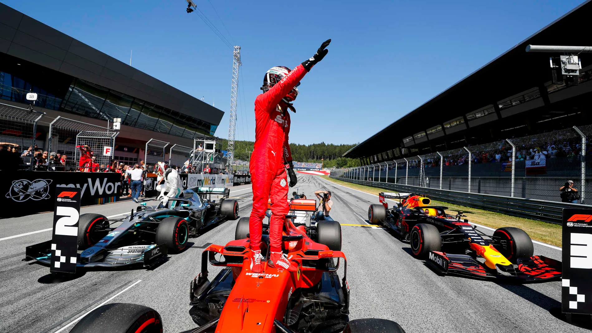 Charles Leclerc Reveals Ferrari Shock After Missing Austria Pole 3 Qualifying action at the Red Bull Ring during the Austrian Grand Prix weekend