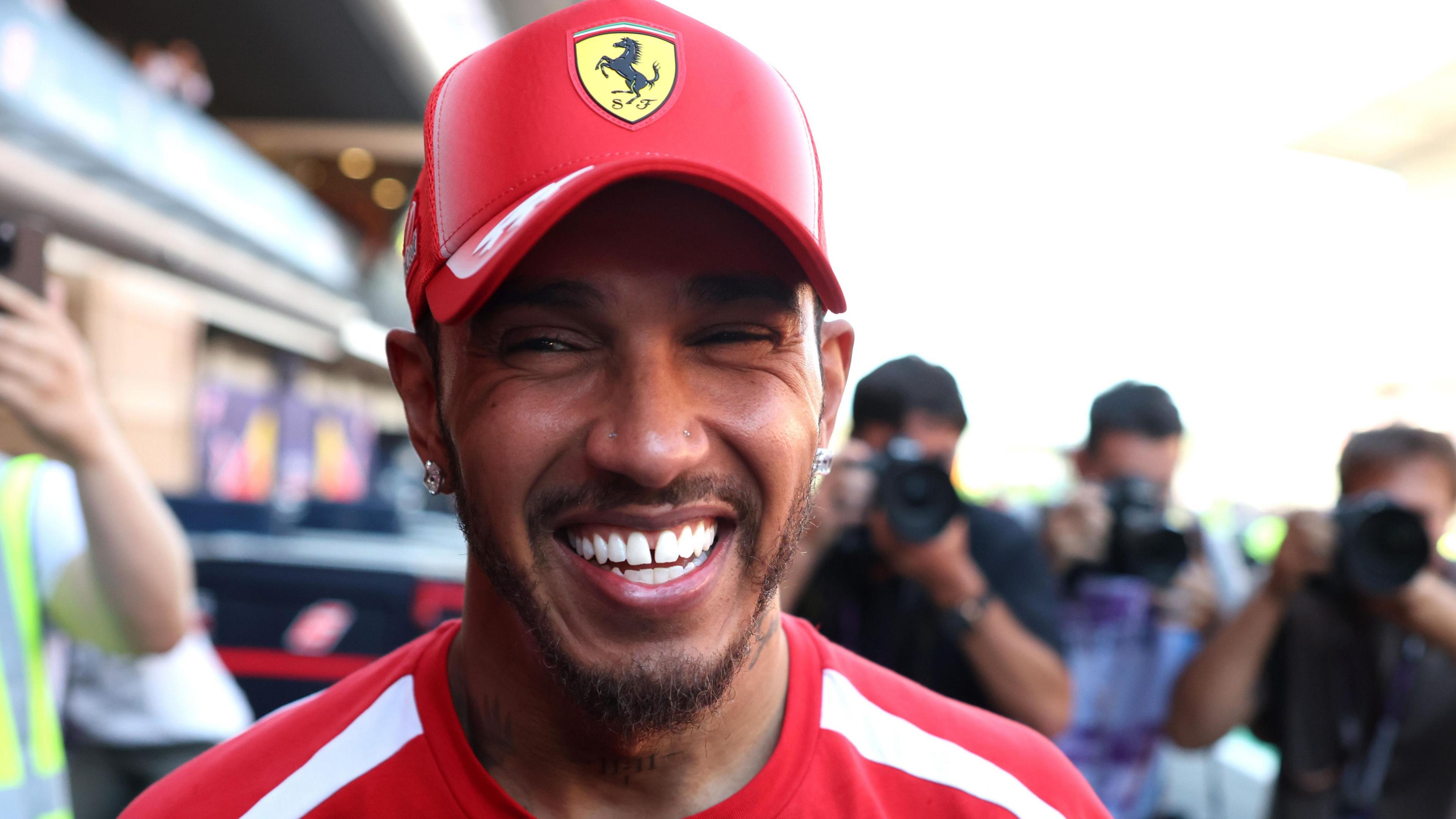 Vasseur Hails Hamilton’s Exceptional Performance in Barcelona 2 Lewis Hamilton celebrates Ferrari victory at the Barcelona-Catalunya Grand Prix