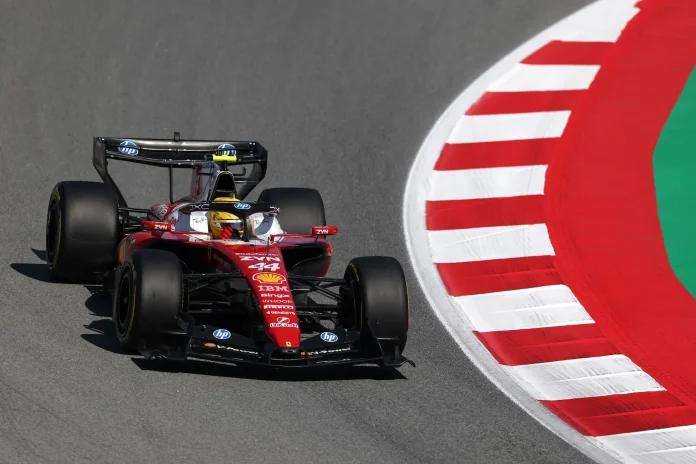 Hamilton’s True Barcelona Speed Edge Uncovered 3 Race pace trends at Barcelona comparing Mercedes and Ferrari across stints