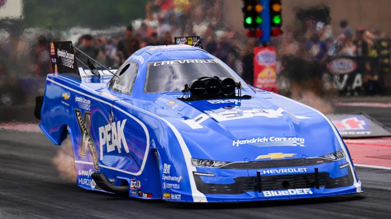 Birthday Beckman Clinches Exciting Runner-Up at NHRA Nationals 2 Jack Beckman powers the PEAK Chevrolet SS at Norwalk during his runner-up finish