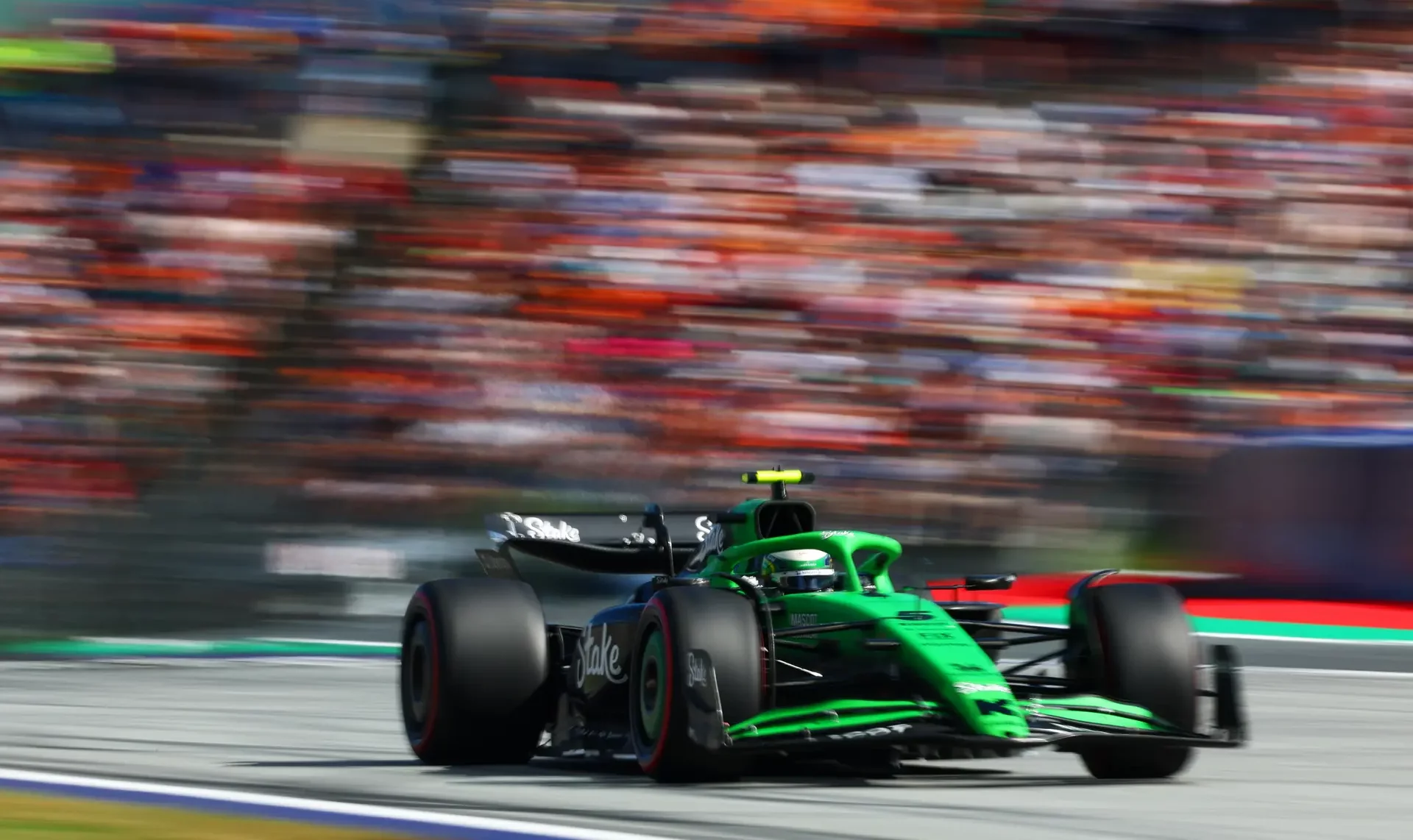 Bortoleto Frustrated After Missing Key Points in Austria Race 3 Audi driver Gabriel Bortoleto in qualifying action at the Austrian Grand Prix