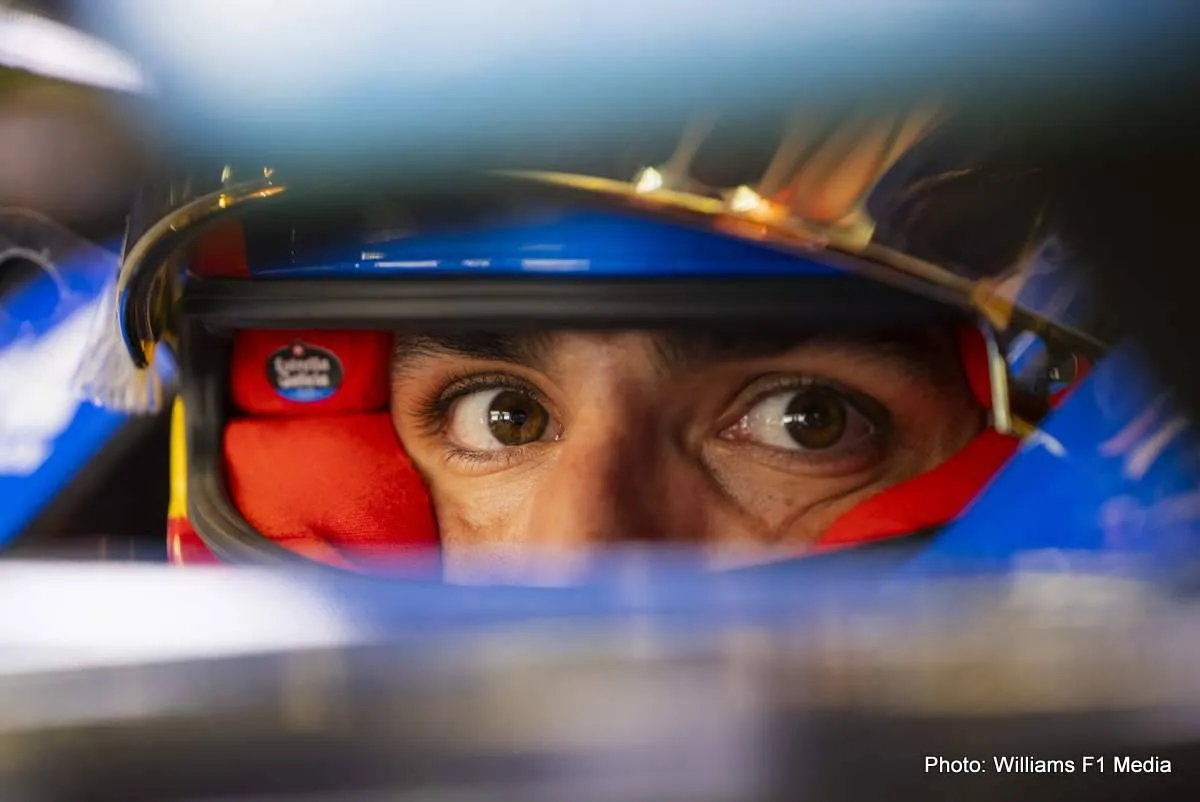 Sainz Slams Williams Austria Performance as Unacceptable 3 Alex Albon driving the Williams at the Red Bull Ring